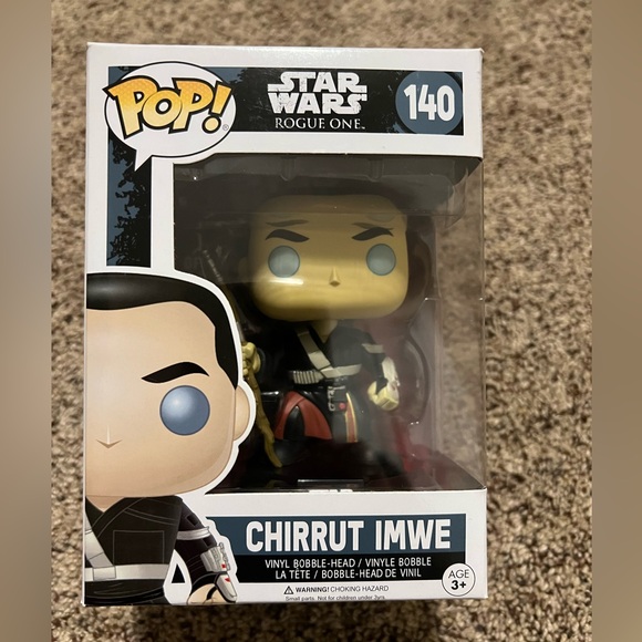 Star Wars Chirrut Imwe Pop Toy - Picture 4 of 7